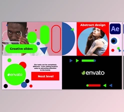 Download Simple Geometry Typography Slideshow for After Effects (Videohive 51494847) - AE Project
