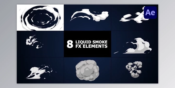 Download Liquid Smoke Elements | After Effects (Videohive 51515954) - AE Project