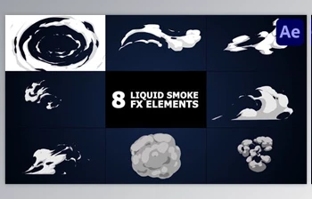 Download Liquid Smoke Elements | After <span class='badge badge-warning'>Effects</span> (Videohive 51515954) - AE Project