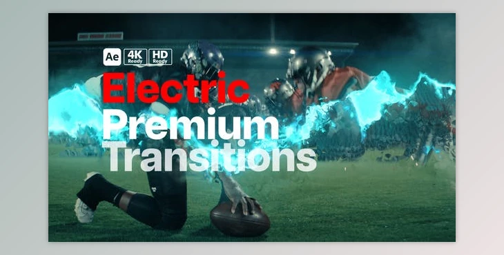 Download Premium Transitions Electric (Videohive 51538193) - AE Project