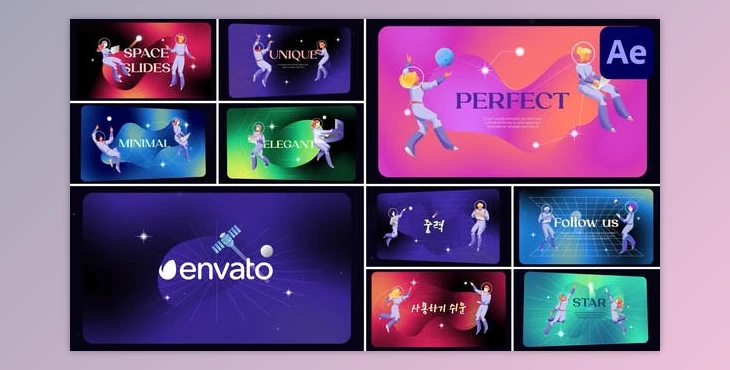 Download Space Scenes for After Effects (Videohive 51443342) - AE Project