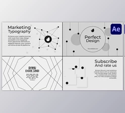 Download Marketing Typography for After Effects (Videohive 51469809) - AE Project