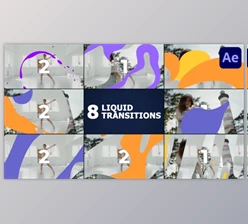 Download Liquid Transitions | After Effects (Videohive 51516325) - AE Project