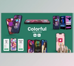 Download Colorful App Promo (Videohive 51566146) - AE Project