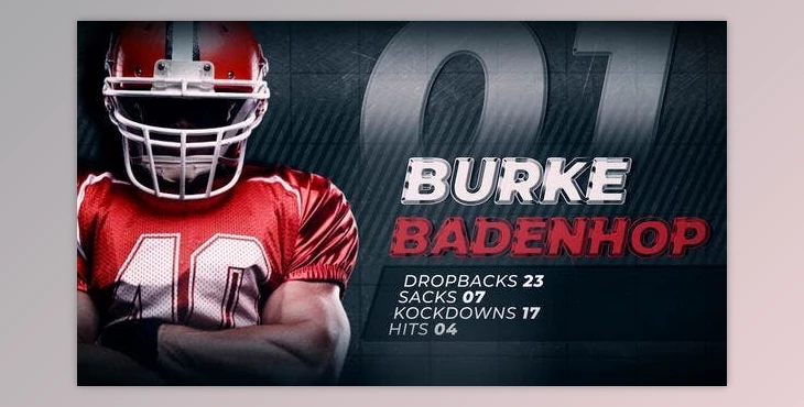 Download Sports Player Introduction (Videohive 51565066) - AE Project