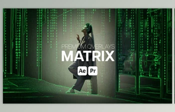 Download Premium <span class='badge badge-warning'>Overlays</span> Matrix (Videohive 51606153) - AE Project