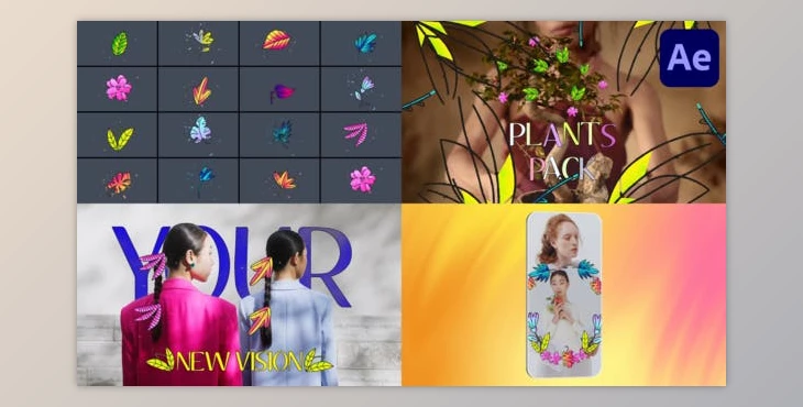 Download Plants Pack for After Effects (Videohive 51549542) - AE Project