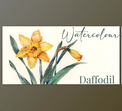 Download Vibrant Daffodils: An Easy Step-by-Step Guide to Painting Florals in Watercolor