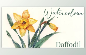 Download Vibrant Daffodils: An Easy Step-by-Step Guide to <span class='badge badge-warning'>Painting</span> Florals in <span class='badge badge-warning'>Watercolor</span>