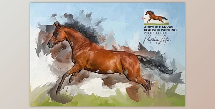 Download Acrylic Canvas Realistic Painting - 91933694