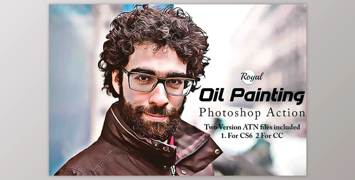 Download Royal Oil Painting Photoshop Action - 92473903