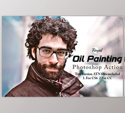 Download Royal Oil Painting Photoshop Action - 92473903