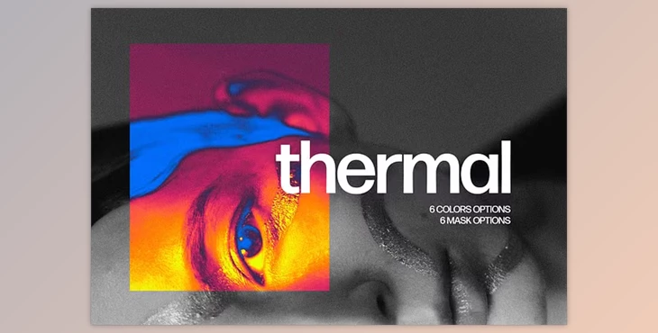 Download Thermal Mask Photoshop Effect - 92197482