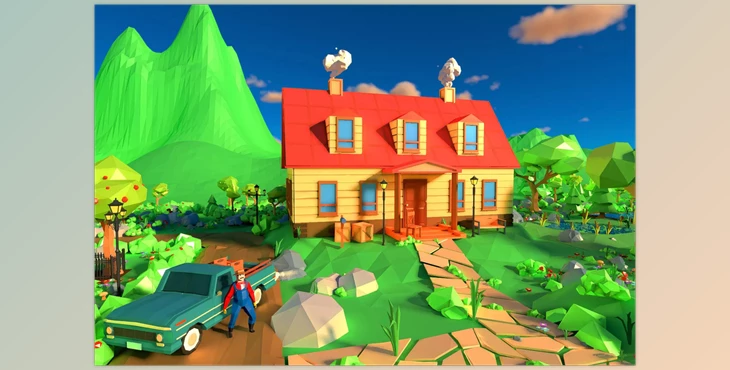 Download Unity Asset - Farm Low Poly Style v1.0