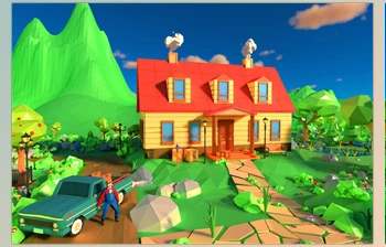Download Unity Asset - Farm Low Poly <span class='badge badge-warning'>Style</span> v1.0
