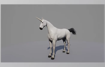 Download <span class='badge badge-warning'>Unreal</span> <span class='badge badge-warning'>Engine</span> - Unicorn (Horse) Modular