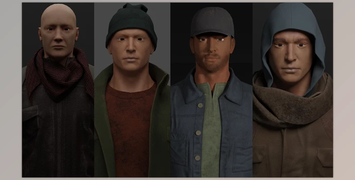 Download Unreal Engine - Survivor Characters Pack