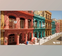 Download Unreal Engine - Havana Street Environment + ULAT v5.0