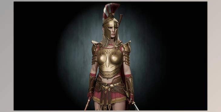 Download Unreal Engine - Woman Base – Sparta 1 v4.27