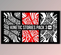 Download Kinetic Stories Pack 3 (Videohive 51626335) - AE Project