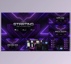 Download Stream Gaming Pack (Videohive 51621401) - AE Project