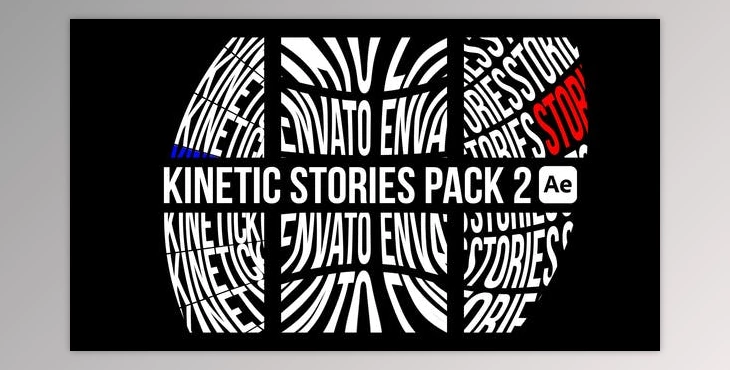 Download Kinetic Stories Pack 2 (Videohive 51626233) - AE Project