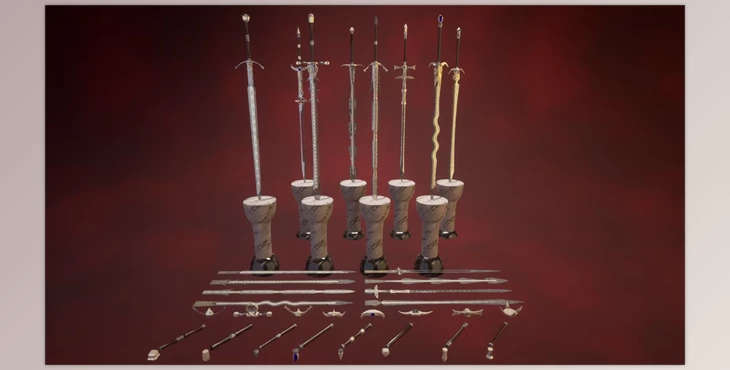 Download Unreal Engine - A Krojyn Kit - Modular Two Handed Swords v5.0