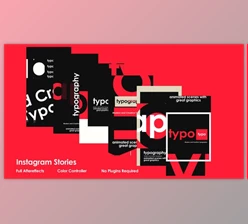 Download Typo Instagram Stories (Videohive 50887224) - AE Project