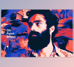Download Oil Paint Photo Effect - 92481034
