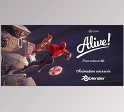 Download Blender Market – Alive! Animation Course In Blender