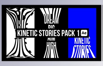 Download Kinetic Stories <span class='badge badge-warning'>Pack</span> 1 (Videohive 51626102) - AE Project