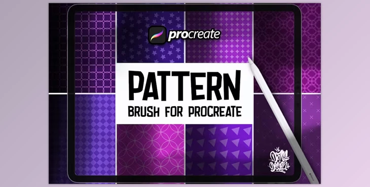 Download Dansdesign Pattern Brush Procreate