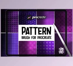Download Dansdesign Pattern Brush Procreate