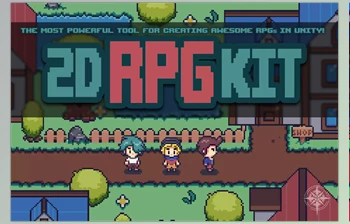 Download Unity asset - <span class='badge badge-warning'>2D</span> RPG Kit v3.5