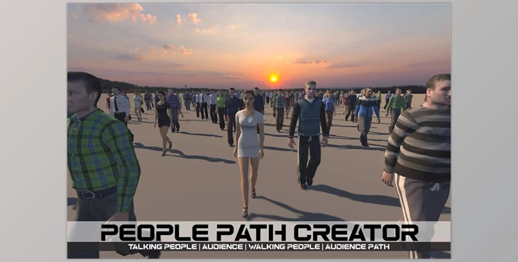 Download Unity asset - People Path Creator v1.0