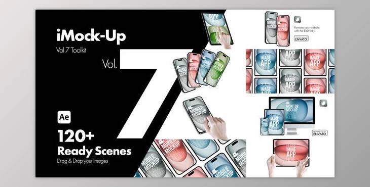 Download iMock-Up Vol 7 Toolkit 5 (Videohive 50408403) - AE Project