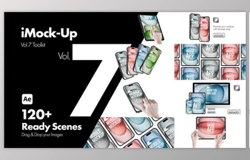 Download iMock-Up Vol <span class='badge badge-warning'>7</span> Toolkit 5 (Videohive 50408403) - AE Project
