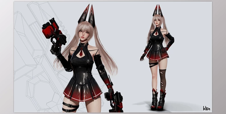 Download Unreal engine - Cosmo Bunny Girl v4.27