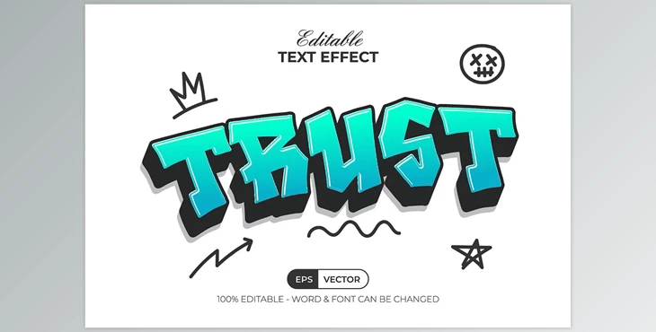 photoshop text style translucent
