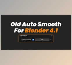Download Old Auto Smooth v1.0.2 – For Blender 4.1