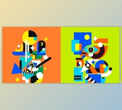 Download Abstract Poster Design: Using Adobe Illustrator to Create Eye-Catching Vector Illustrations
