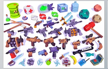 Download Unity Asset - Hypercasual Action Props <span class='badge badge-warning'>Pack</span> <span class='badge badge-warning'>Volume</span> 3 v1.0