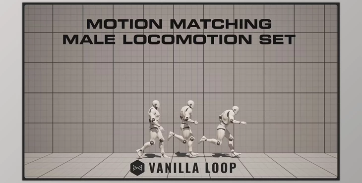 Download Unreal engine - Animations Motion Matching Male Locomotion Set v5.3