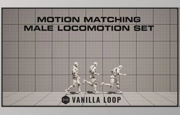 Download Unreal engine - Animations <span class='badge badge-warning'>Motion</span> Matching Male Locomotion Set v5.3