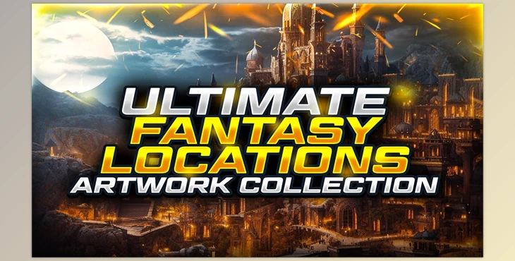 Download Unreal engine - The Ultimate Fantasy Locations Artwork Collection - 300+ Locations v5.2