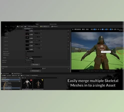 Download Unreal engine - Skeletal Mesh Merger V1.1 v5.1