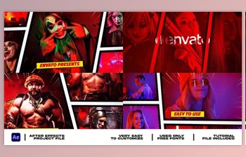 Download Comics Style Multiscreen <span class='badge badge-warning'>Intro</span> (<span class='badge badge-warning'>Videohive</span> 51671805) - AE <span class='badge badge-warning'>Project</span>