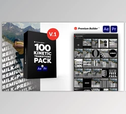 Download Kinetic Transitions Pack (Videohive 49401595) - AE Project