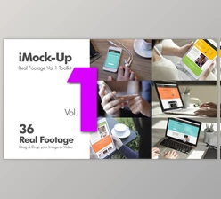 Download iMock-Up Real Footage Vol 1 (Videohive 9519387) - AE Project
