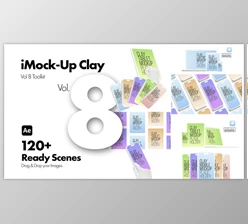 Download iMock-Up Vol 8 Clay Toolkit (Videohive 50501139) - AE Project